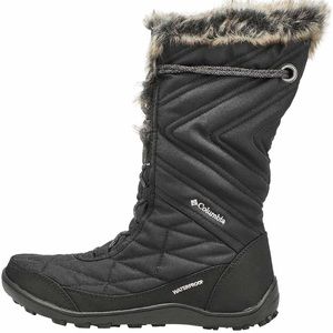 Columbia Women's Minx Mid III Omni-Heat Waterproof Winter Boot Black 8 Medium US